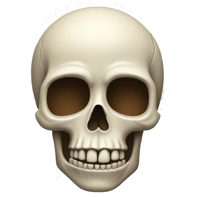 skull surprised emoji