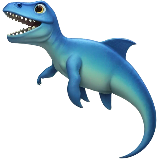 Fish dinosaur  emoji