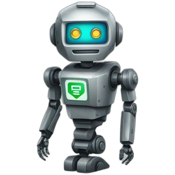 stop sign robot emoji