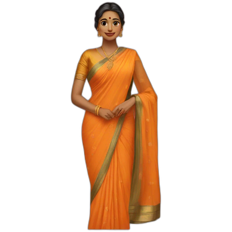 Saree  emoji