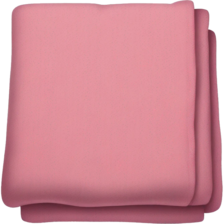 Pink flannel blanket emoji