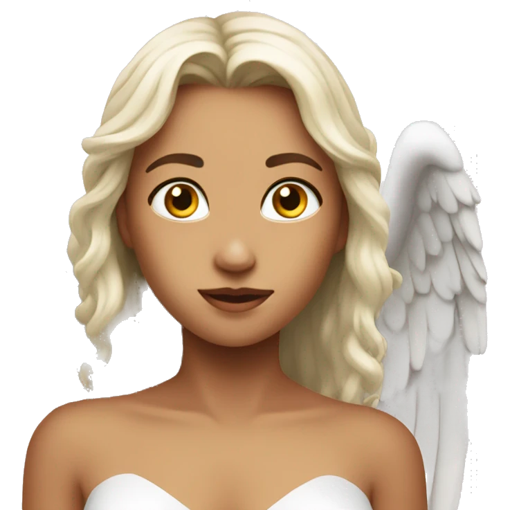 Angel hert emoji