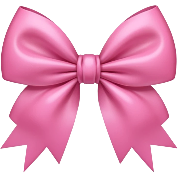 Pink coquette aesthetic bow emoji