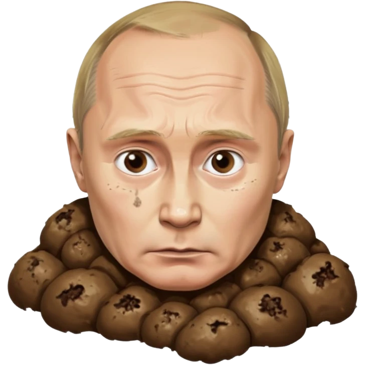 путин в какашках emoji