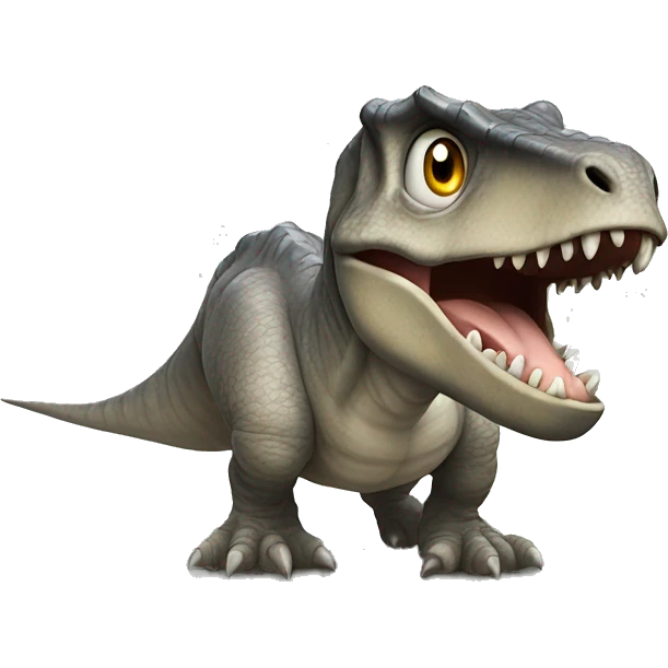 Dinosaure avec chauve-souris ￼ emoji
