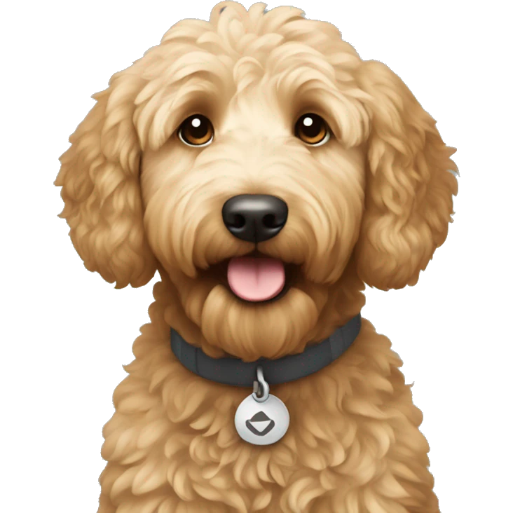 Goldendoodle  emoji