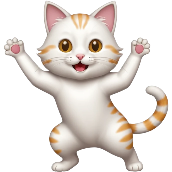 Cat dancing  emoji