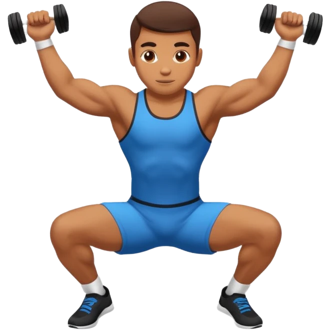 A person who make calisthenics emoji