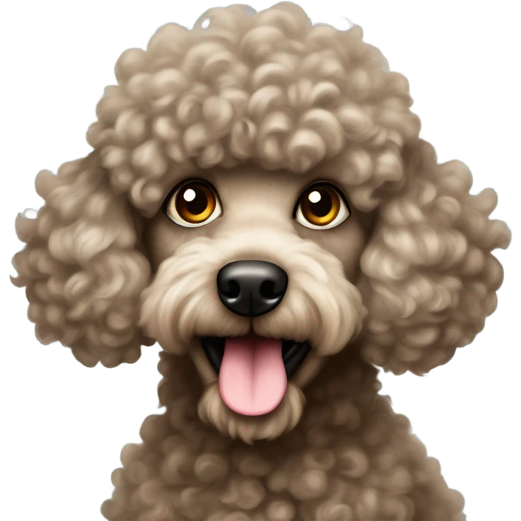 Poodle emoji