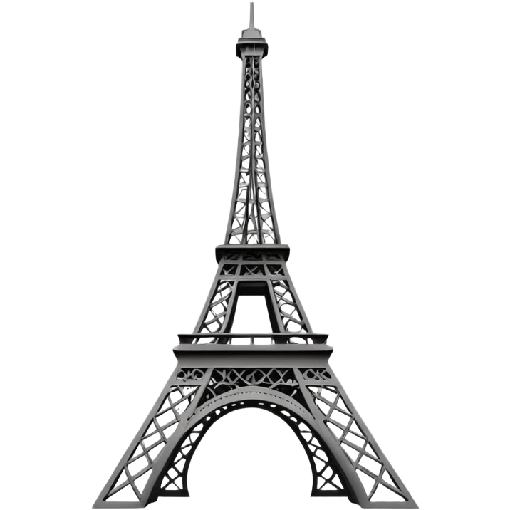 Eiffel Tower landmark emoji