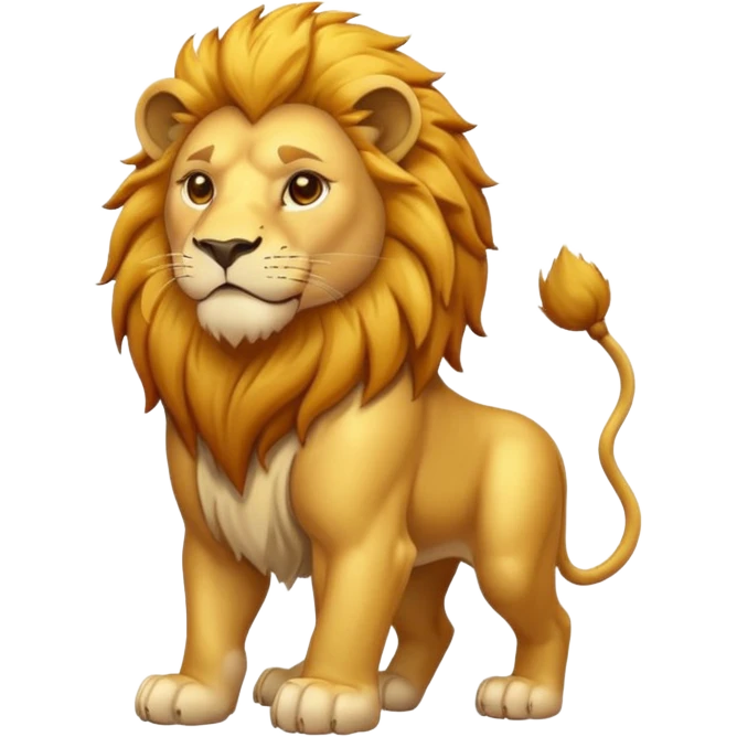 Clone, lion. emoji