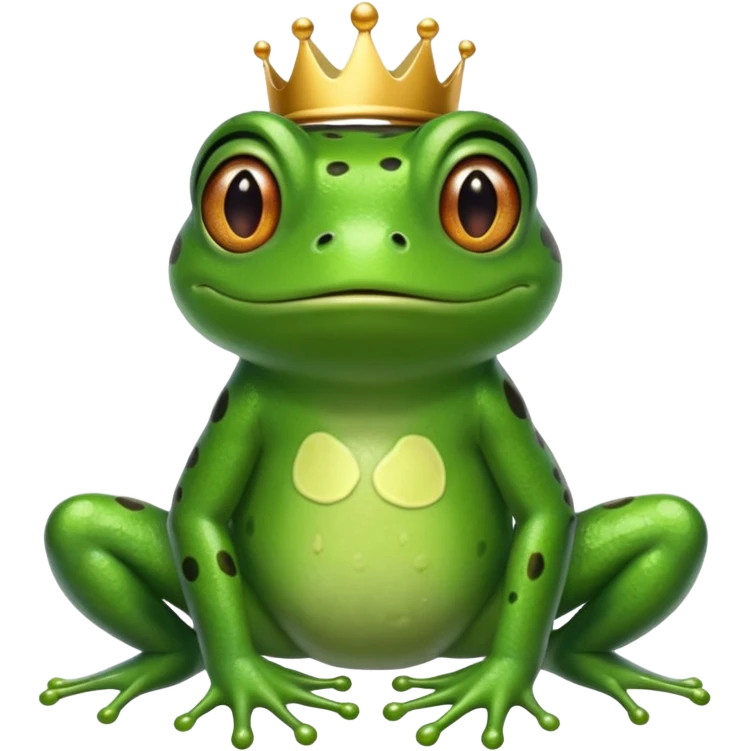 frog (without crown) from The Princess and the Frog emoji