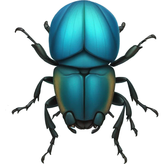 blue bettle emoji