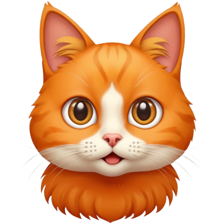 surprised cat emoji