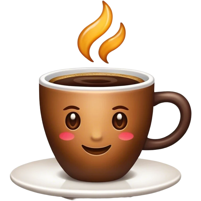 aesthetic coffee emoji