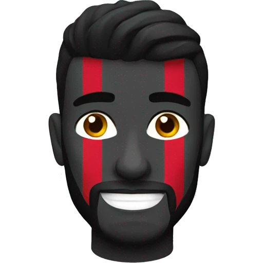 Rayo color negro emoji