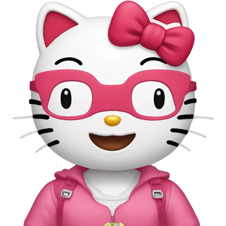 Hello kitty emoji