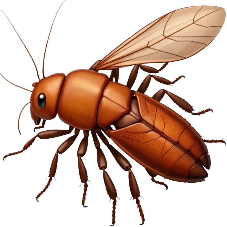A cockroach living in the city  emoji