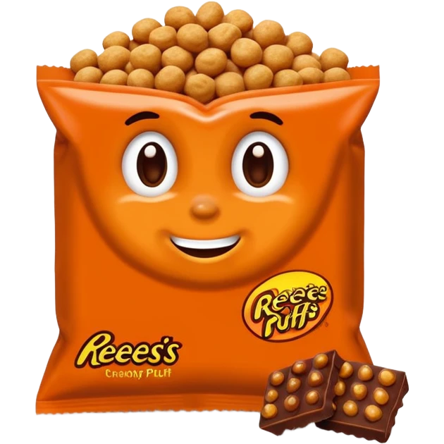 Reese's puffs. emoji