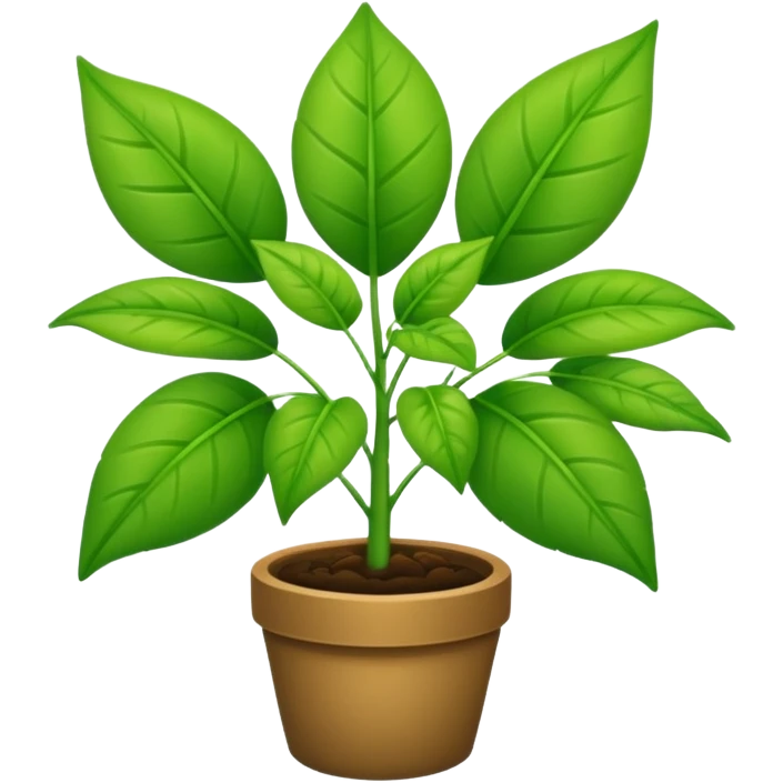 plant in the garden emoji