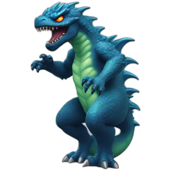 Jammer kaiju paradise emoji