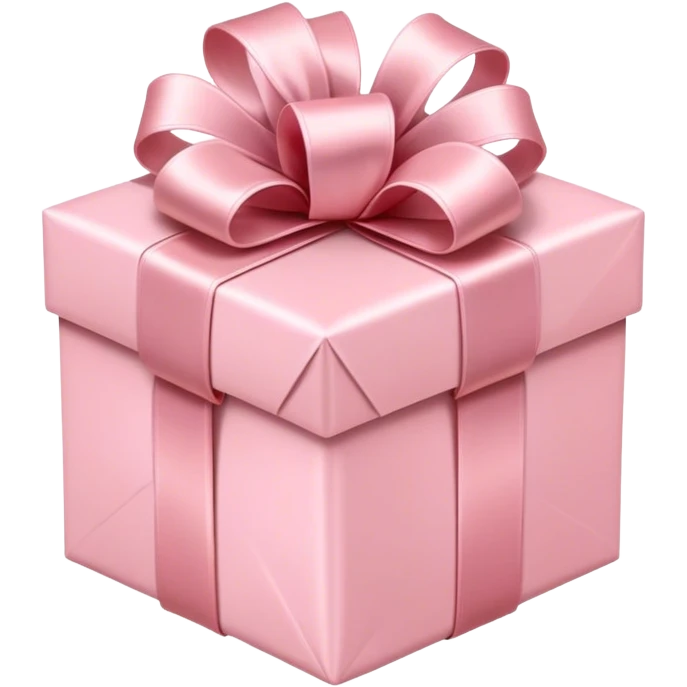 soft pink gift emoji