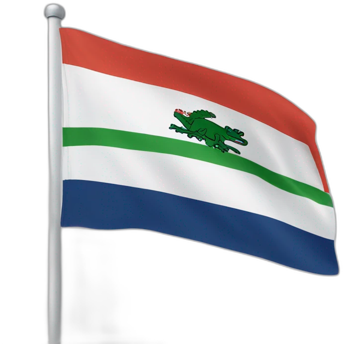 Flag lacoste logo emoji