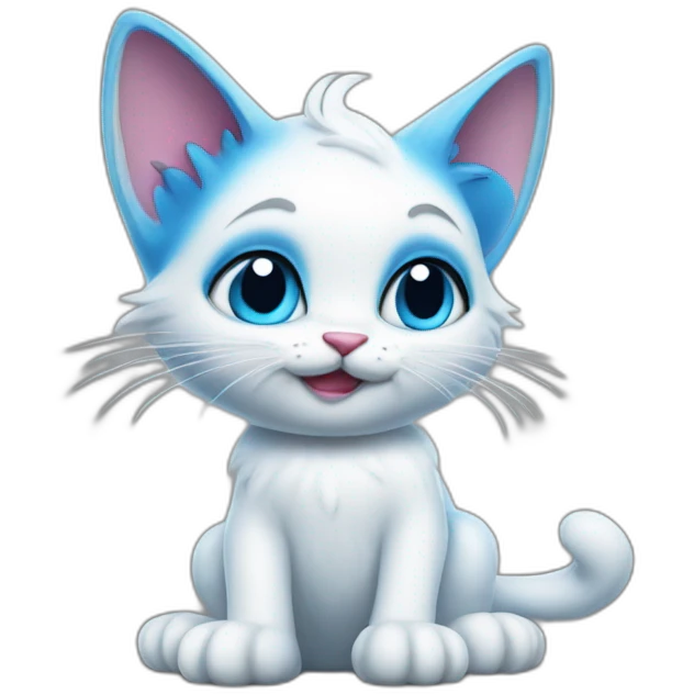 Smurf cat emoji