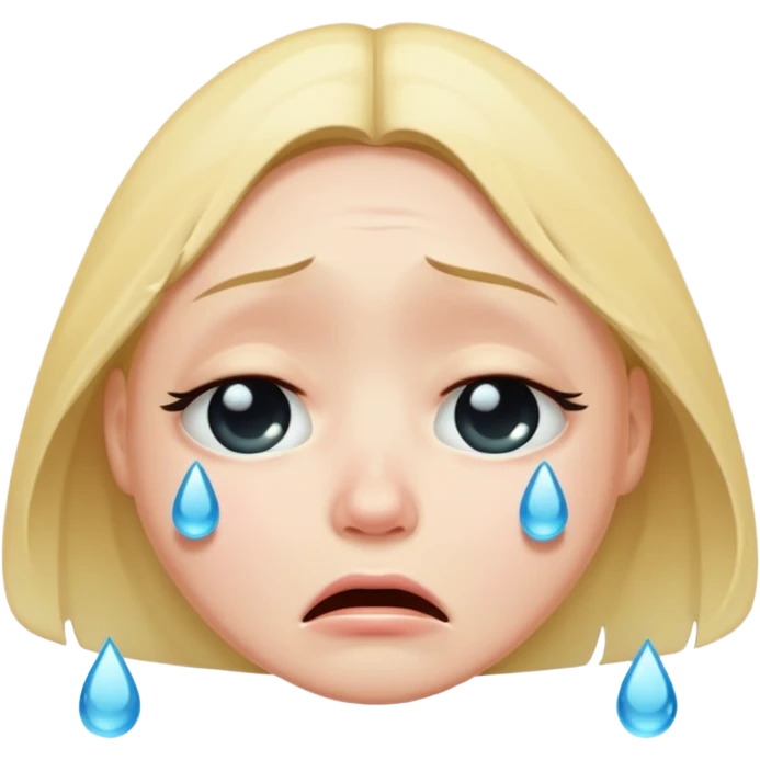 crying face emoji emoji