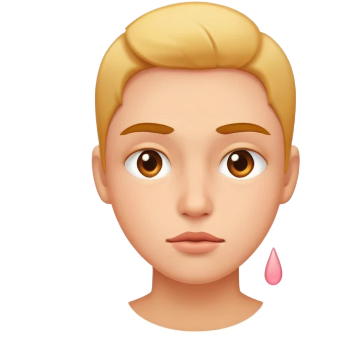 Making a aroused face emoji