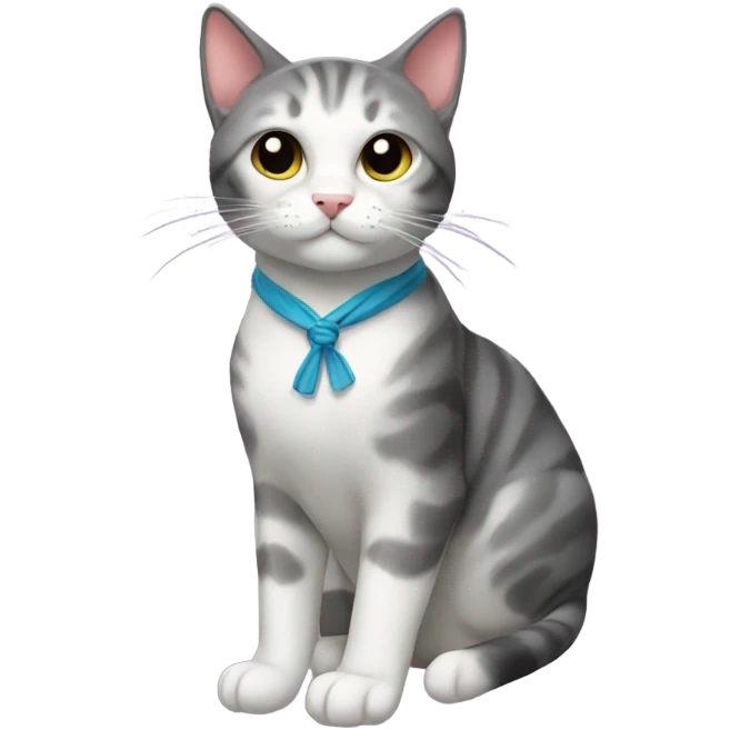 Cat with lazo emoji