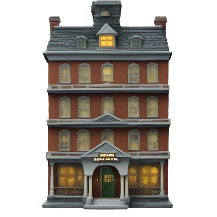2006 Matchbox haunted hotel hero city playset  emoji