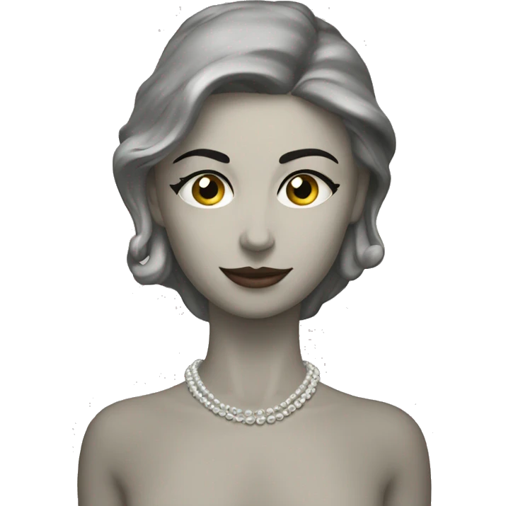 collier de perle emoji