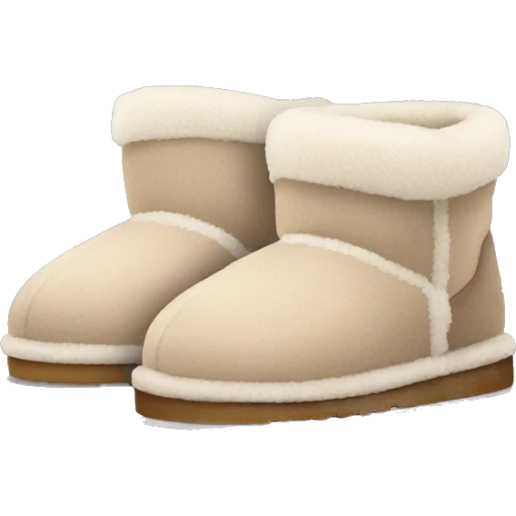 UGG slippers emoji