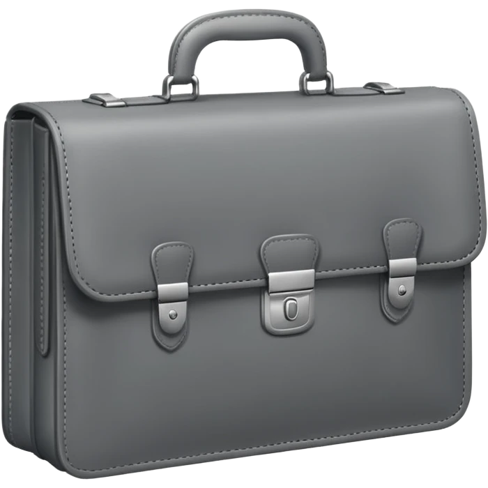 grey briefcase emoji