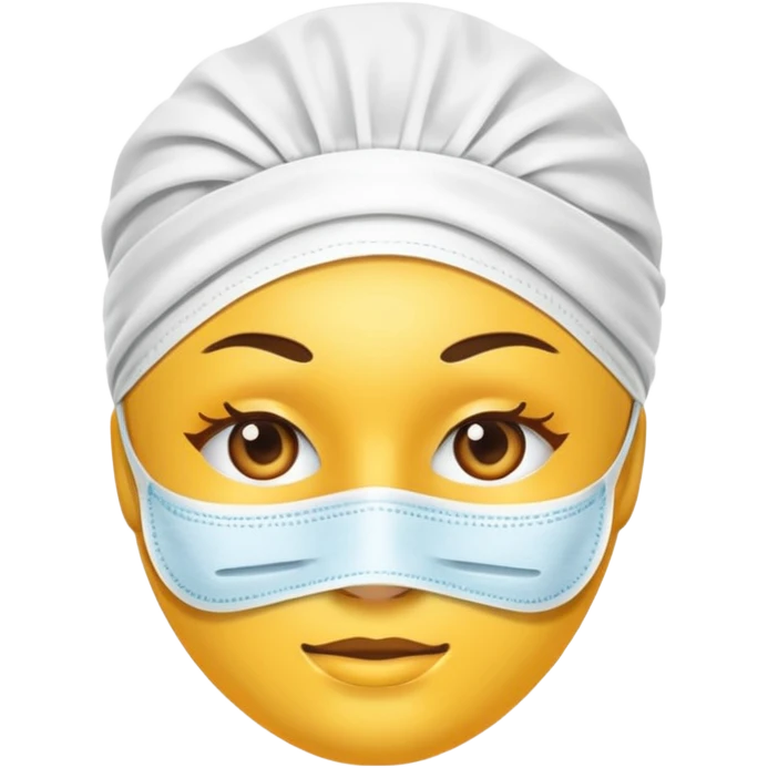 disposable sheet mask emoji emoji
