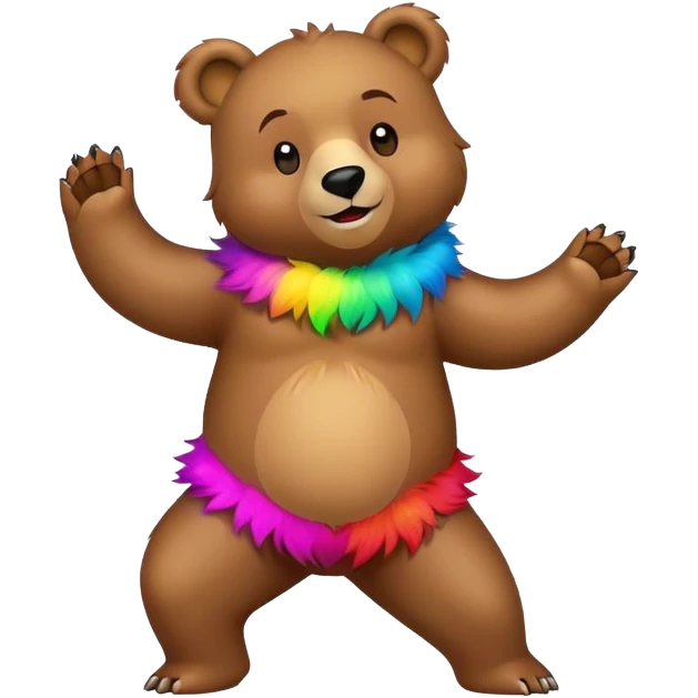 Grateful Dead dancing bear emoji