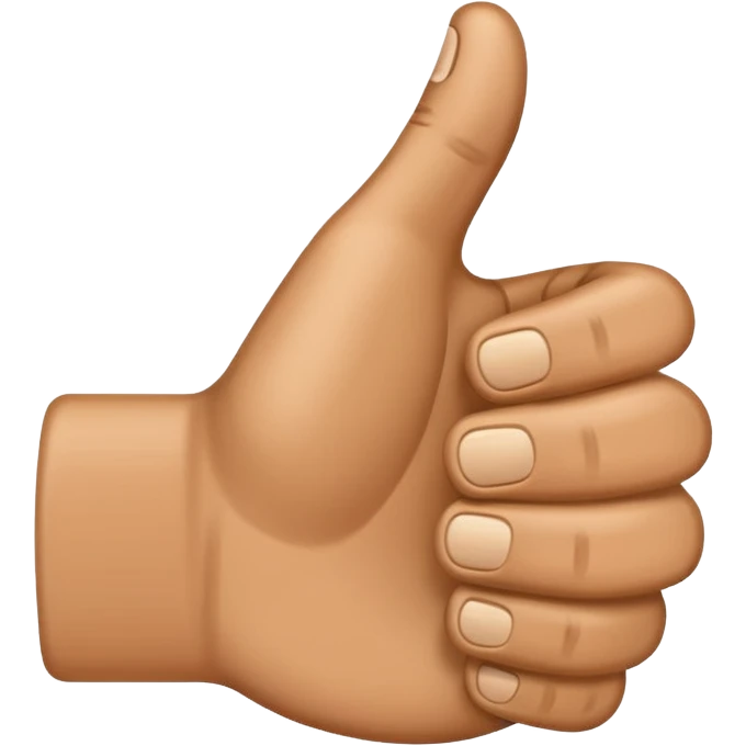 a thumbs up emoji