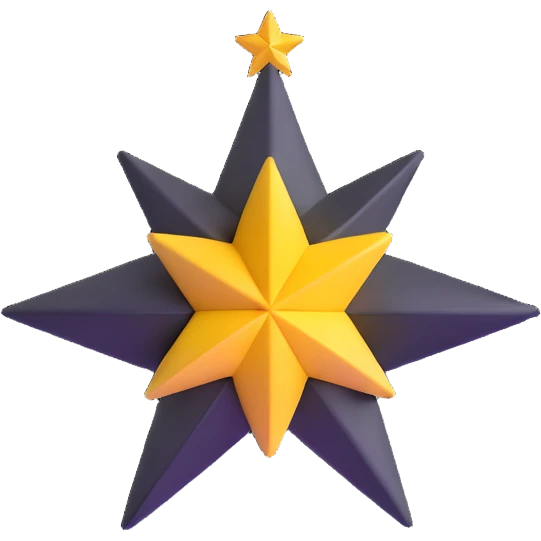 eight-pointed star emoji