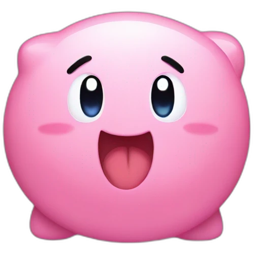 cute pretty kirby emoji