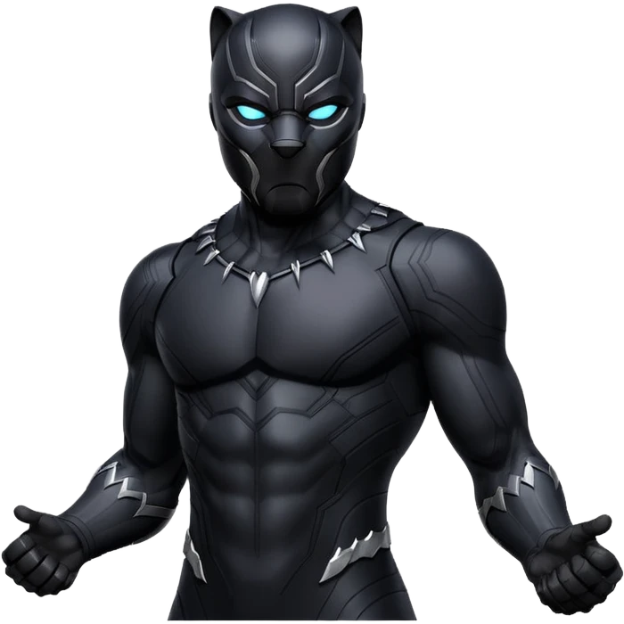 Black panther marvel emoji