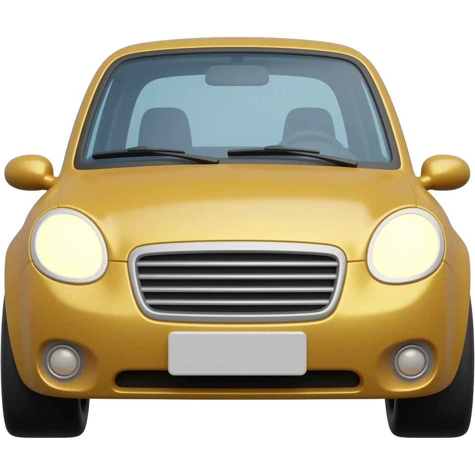 3d car emoji