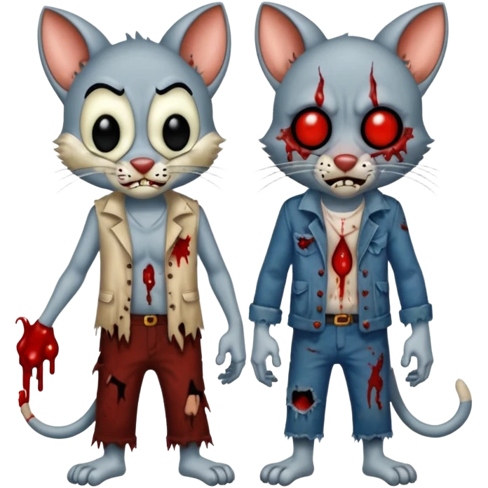 Zombie tom and jerry  emoji