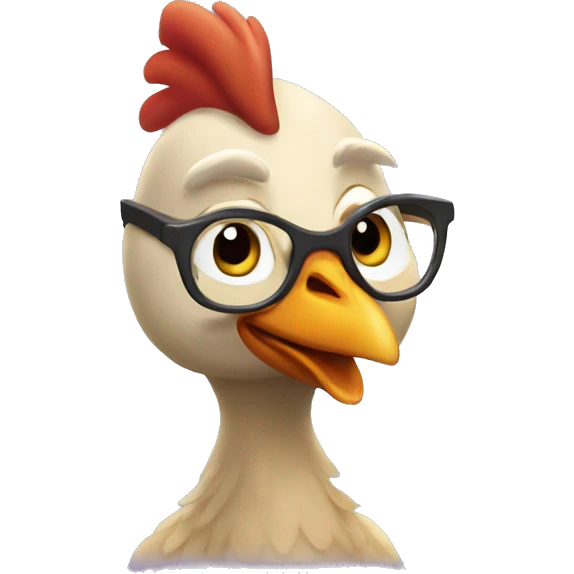 Chicken little  emoji