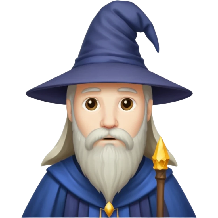 sad wizards in hat emoji