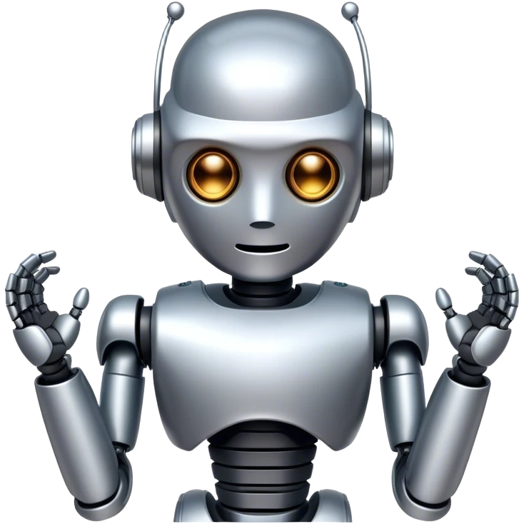 artificial intelligence robot emoji