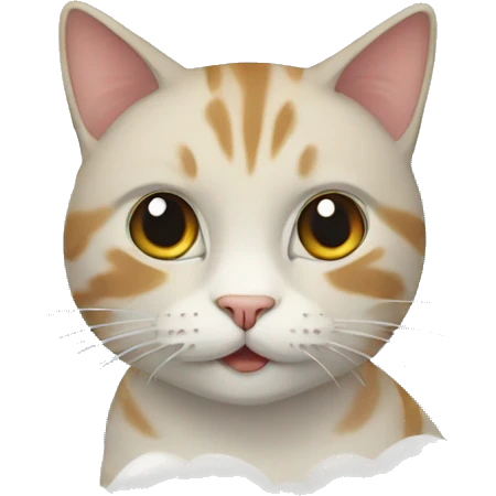 cat in cloud emoji