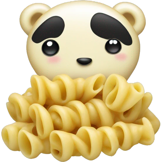 a pasta panda gnocci emoji