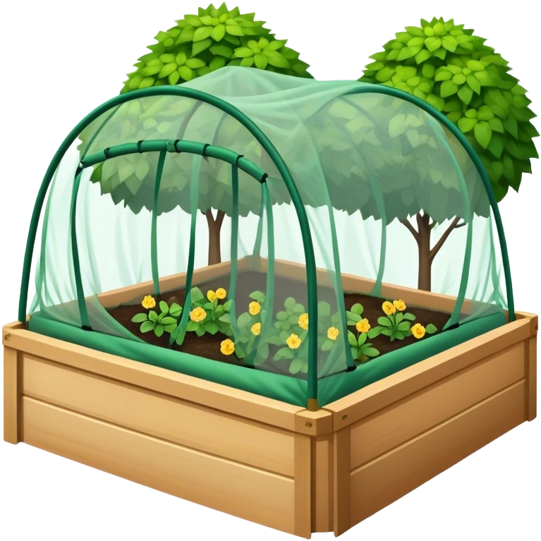 garden bed netting  emoji