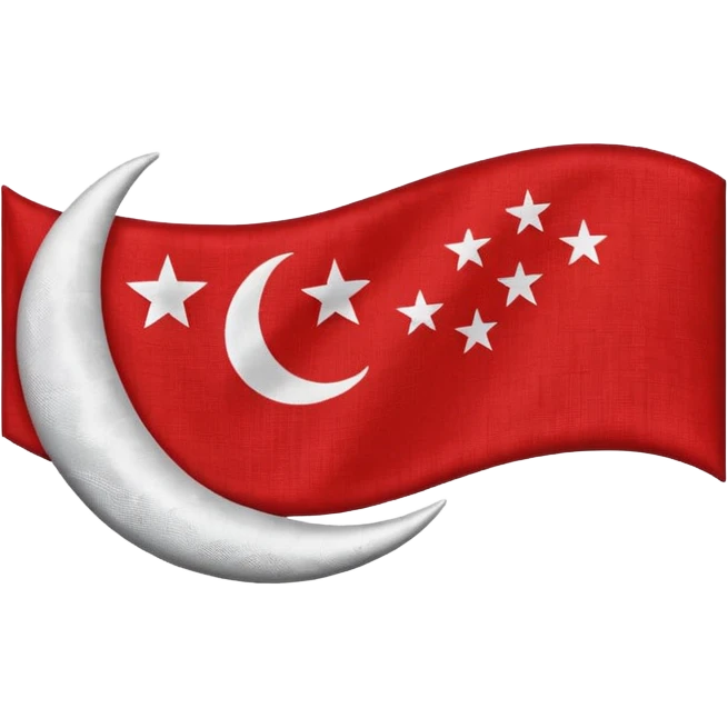 Singapore flag emoji